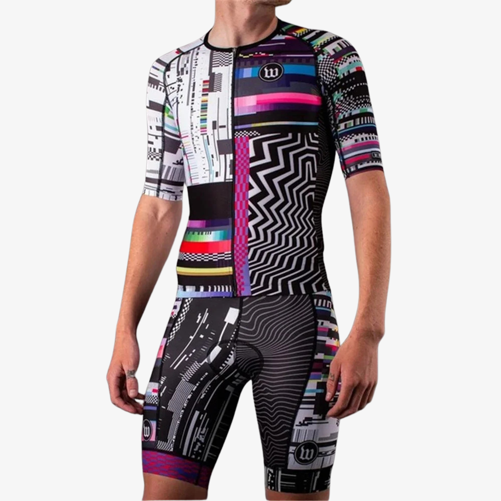 Men’s Pro High-Quality Road Cycling Skinsuit
