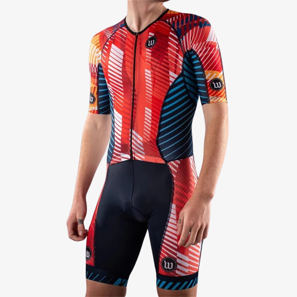 Men’s Pro High-Quality Road Cycling Skinsuit