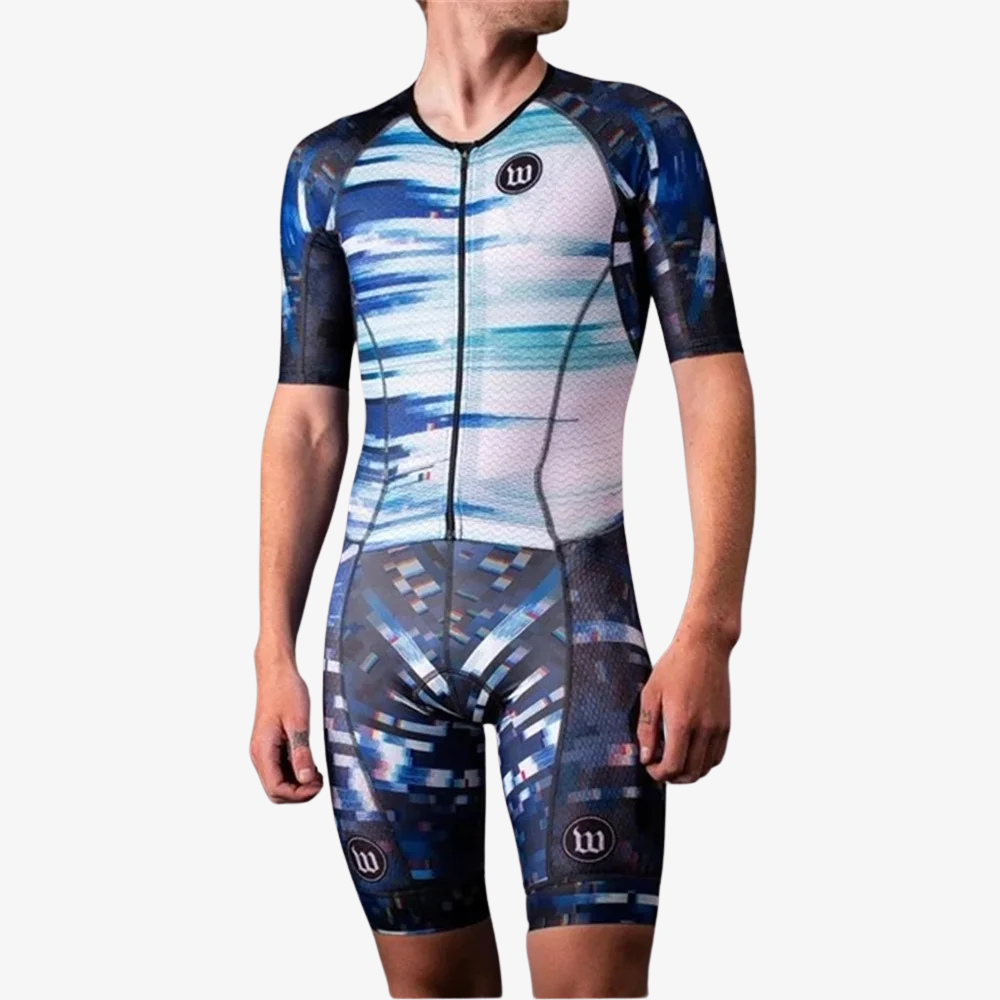Men’s Pro High-Quality Road Cycling Skinsuit