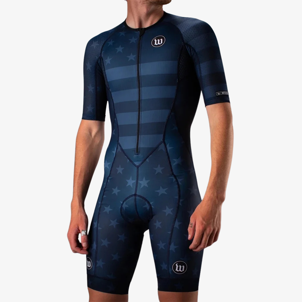 Men’s Pro High-Quality Road Cycling Skinsuit
