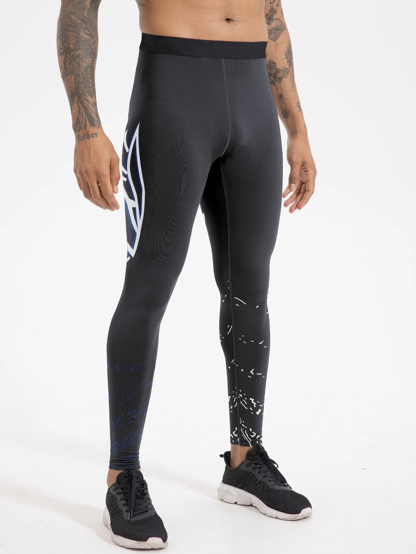 Men's Compression Fitness Pants - Breathable & Sweat-Absorbent