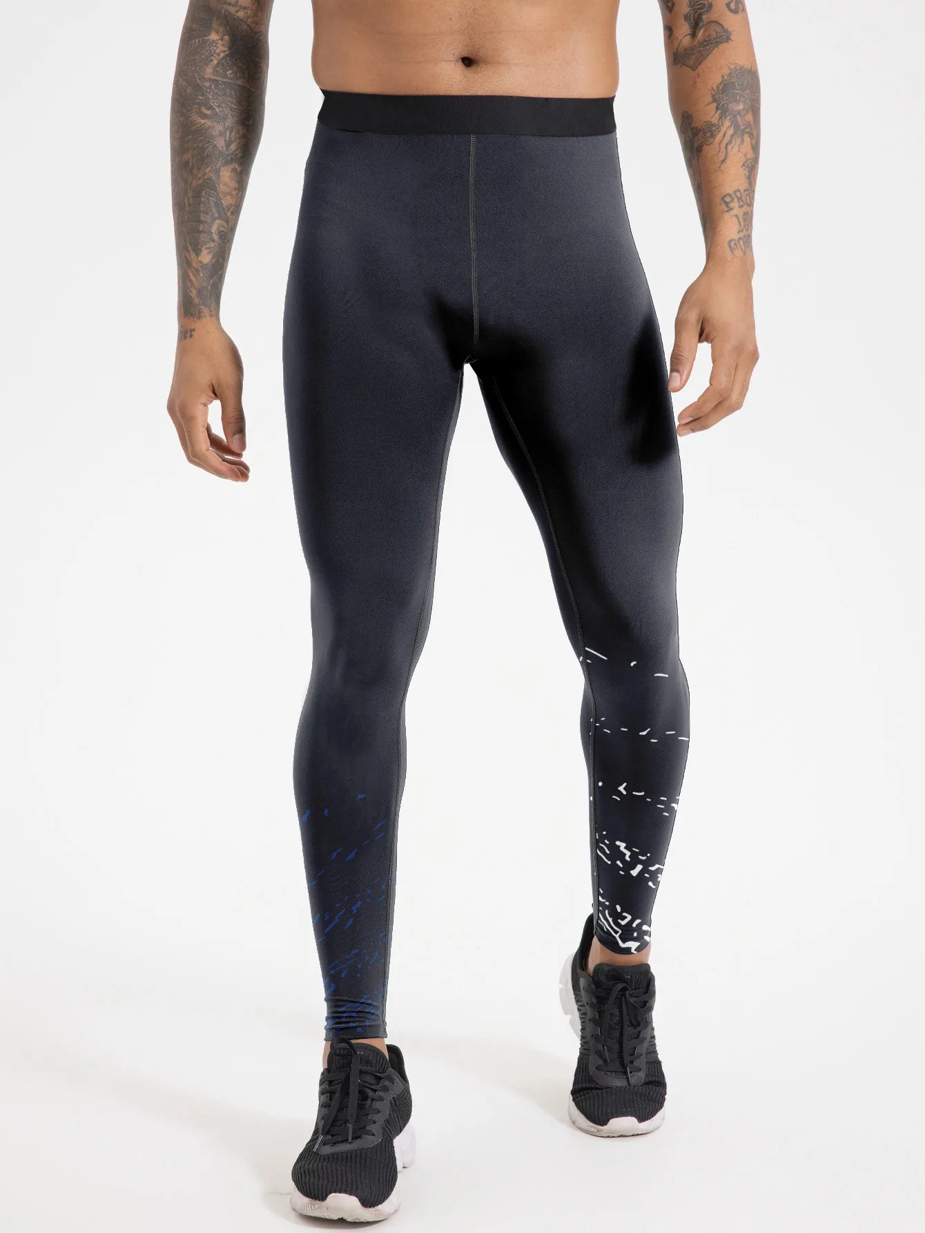 Men's Compression Fitness Pants - Breathable & Sweat-Absorbent