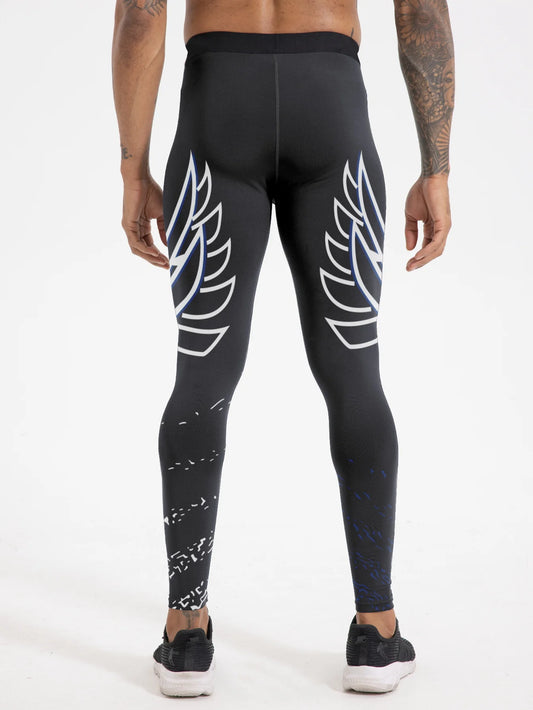 Men's Compression Fitness Pants - Breathable & Sweat-Absorbent
