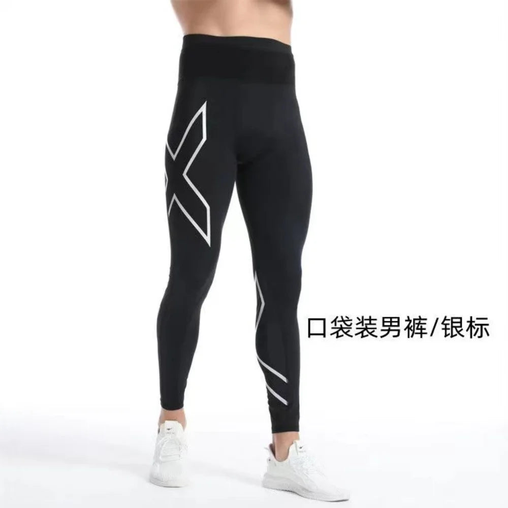 Unisex Running Leggings - Quick Dry Compression