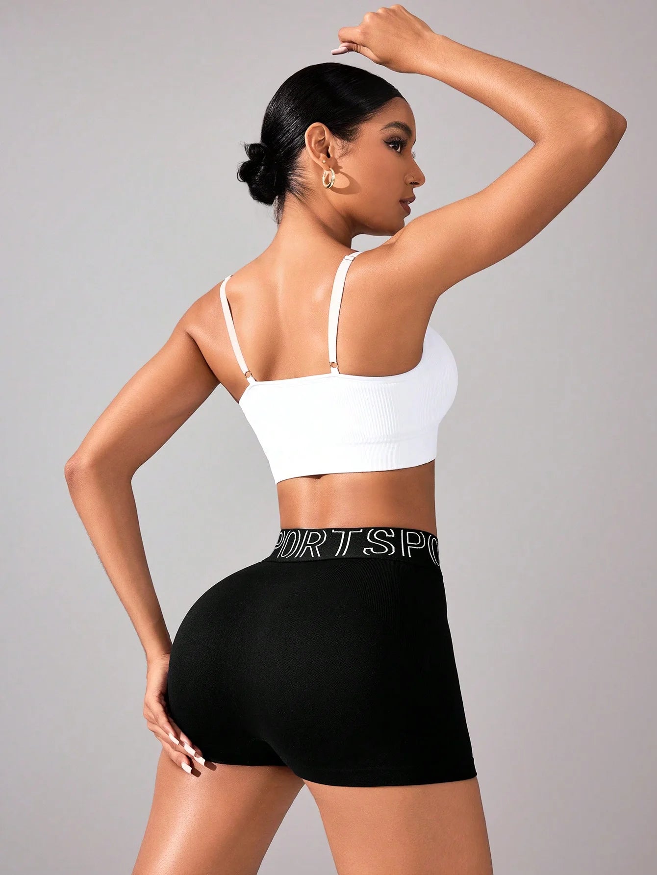 Seamless Scrunch High Waist Workout Shorts