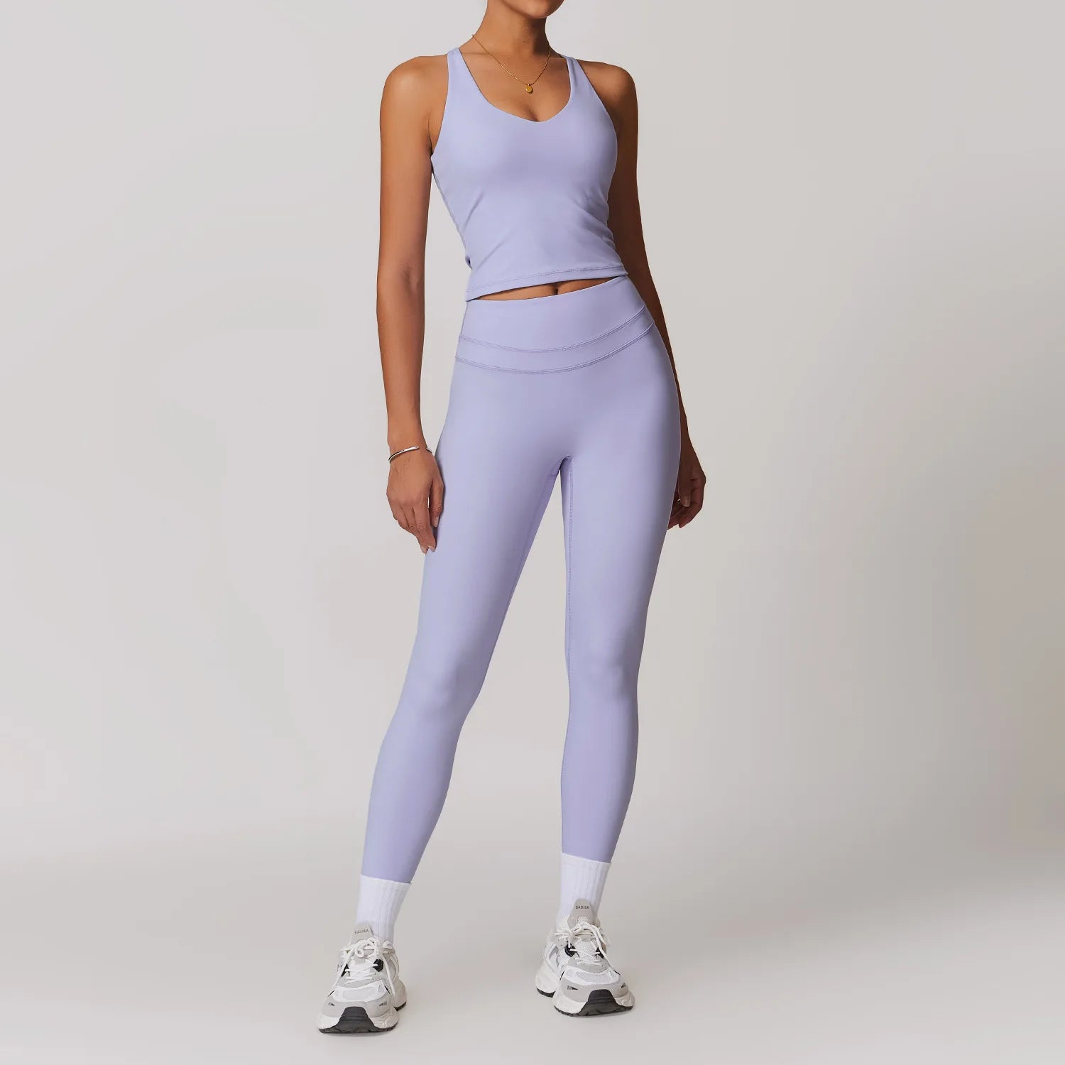 2-Piece Seamless Yoga and Fitness Set