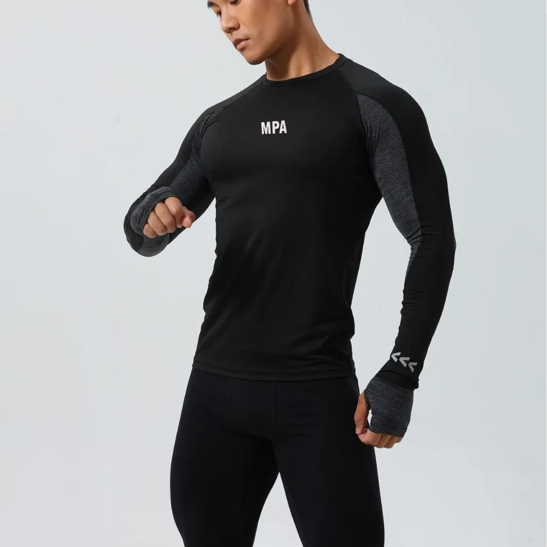 Men's Compression Fitness Wear - Ultra-Elastic Quick-Drying