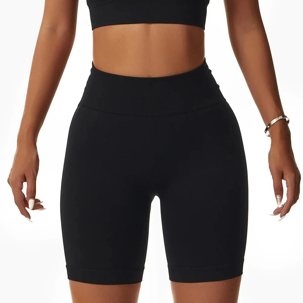 Halter Sports Bra and Shorts Set