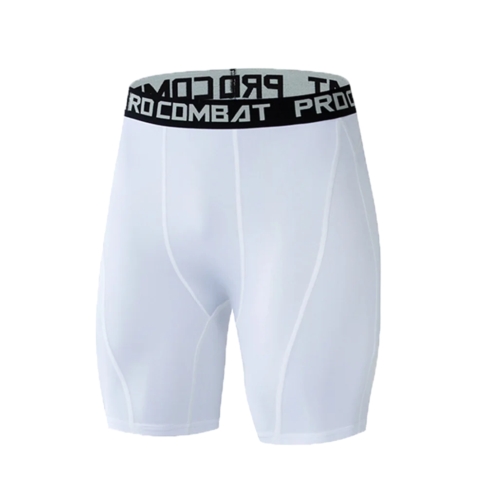 Men's Quick Dry Compression Running Shorts - Gym Fitness Leggings