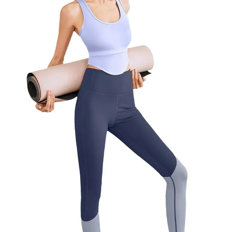 U-Shape Yoga Vest and Trousers Set