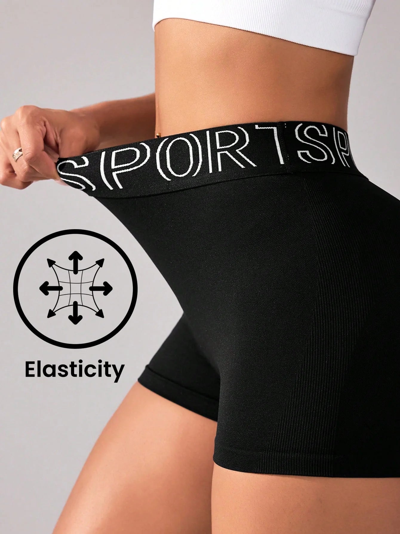 Seamless Scrunch High Waist Workout Shorts