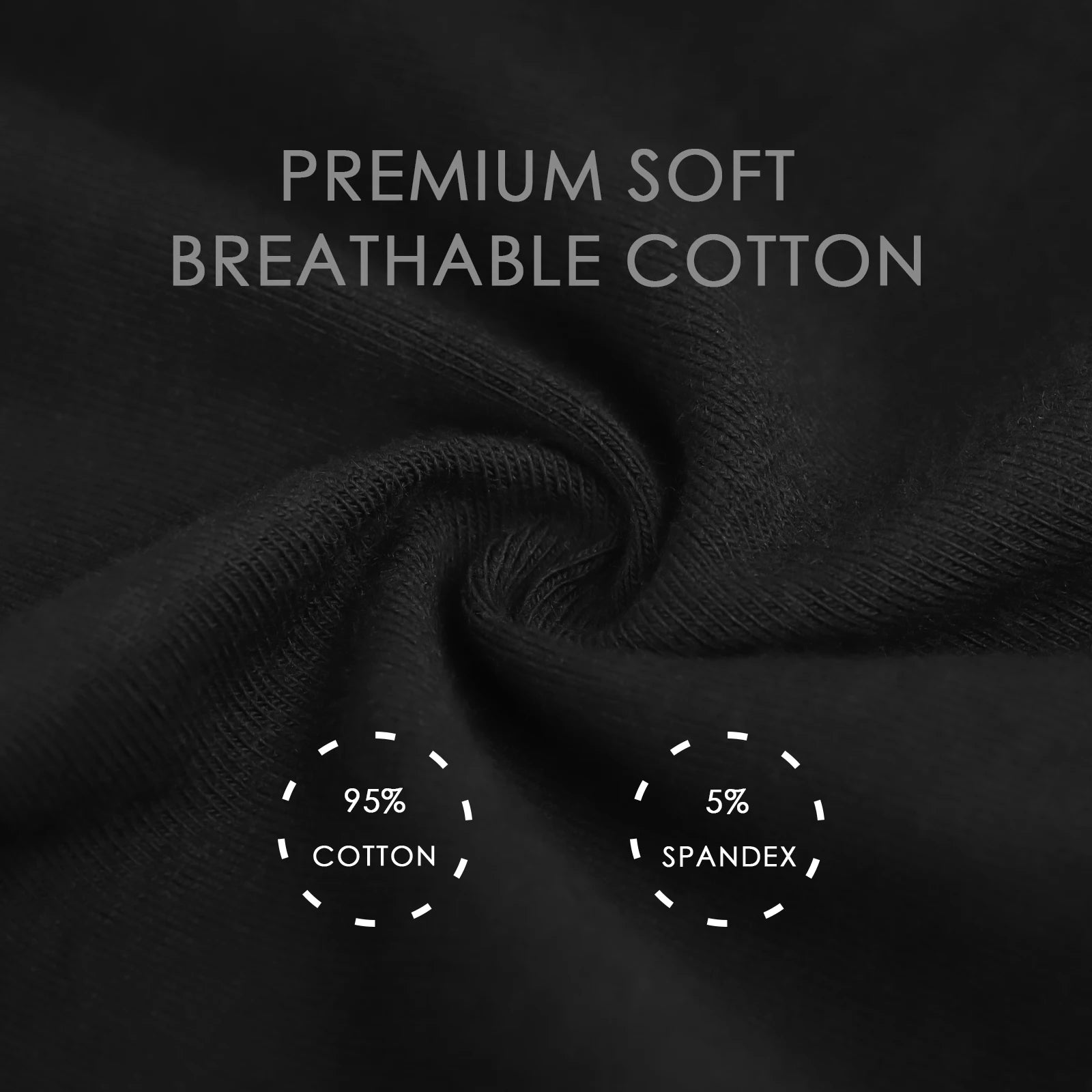 Men's 4-Pack Cotton Boxer Briefs