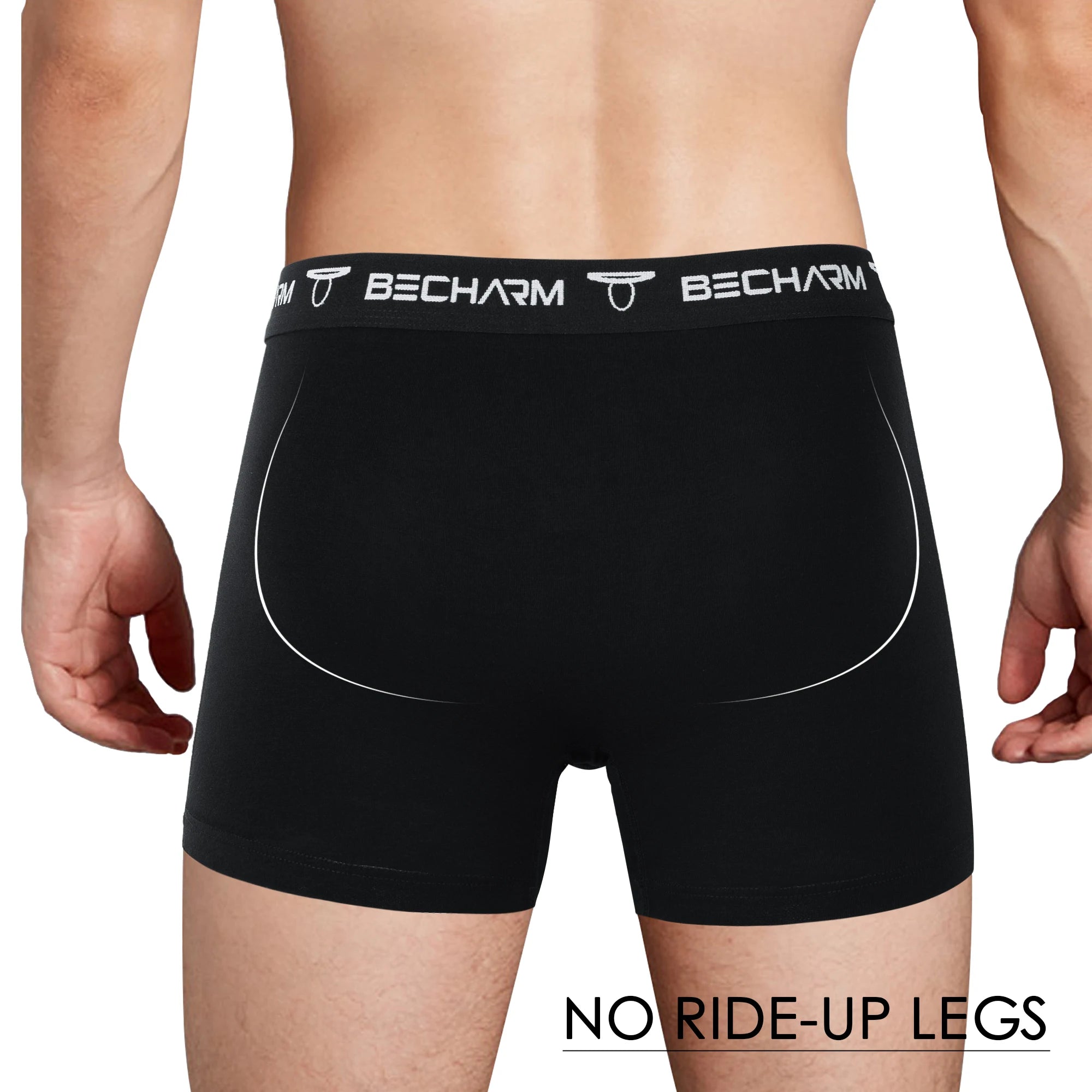 Men's 4-Pack Cotton Boxer Briefs