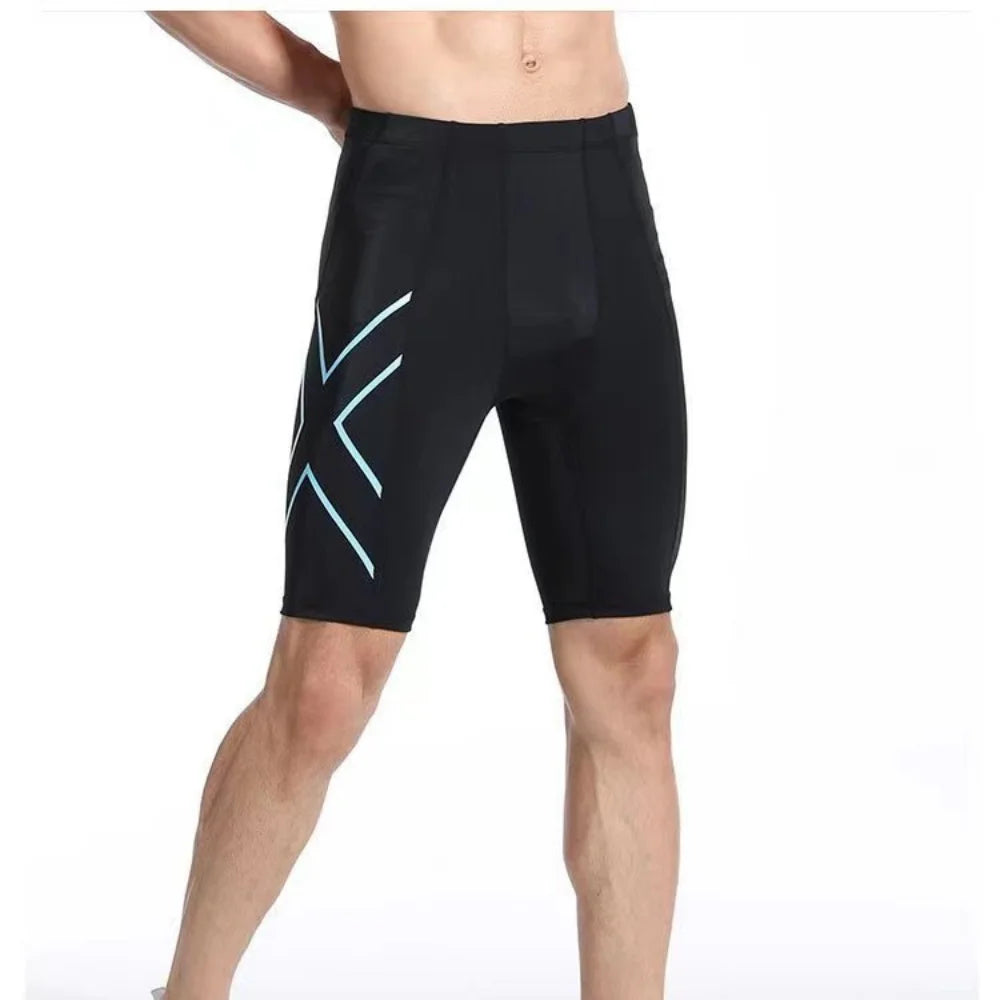 Compression Shorts for Men - Quick Dry Fitness & Running
