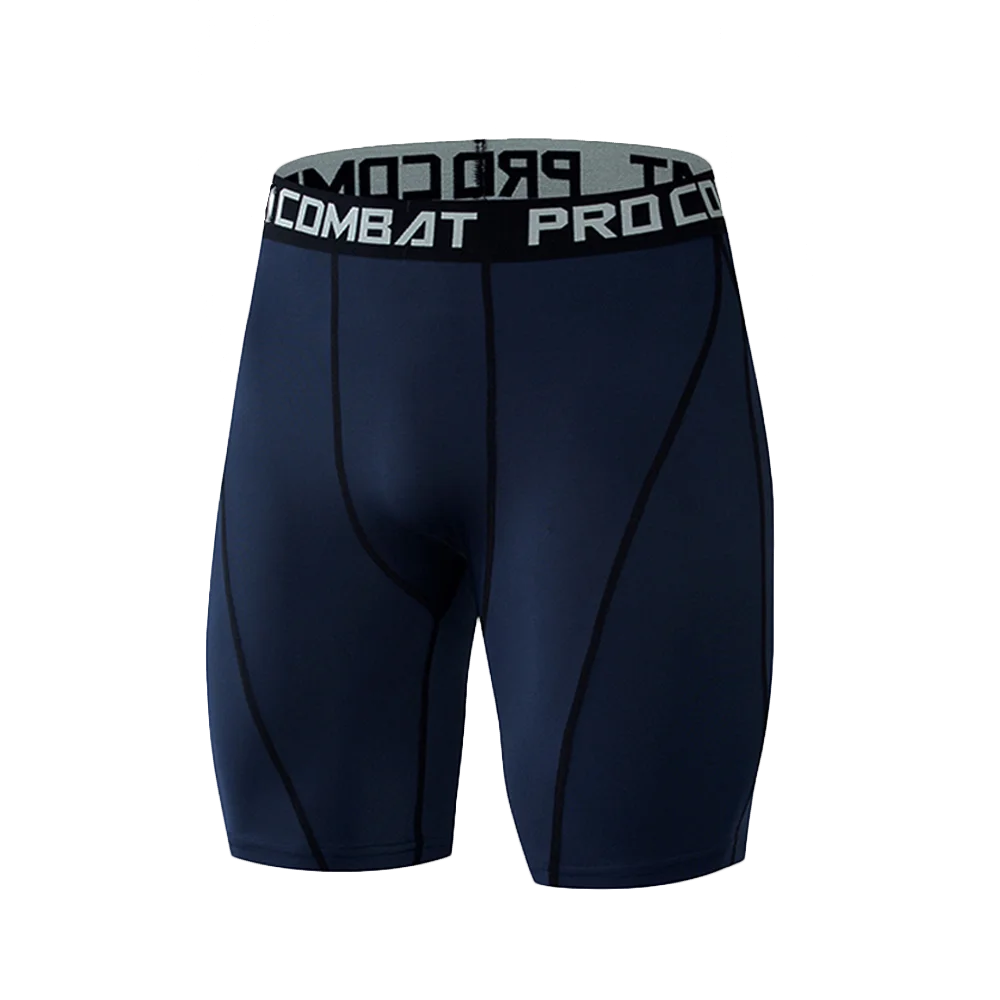 Men's Quick Dry Compression Running Shorts - Gym Fitness Leggings