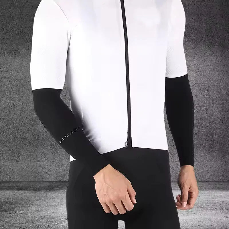 Ice Silk UV Protection Arm Sleeves for Men