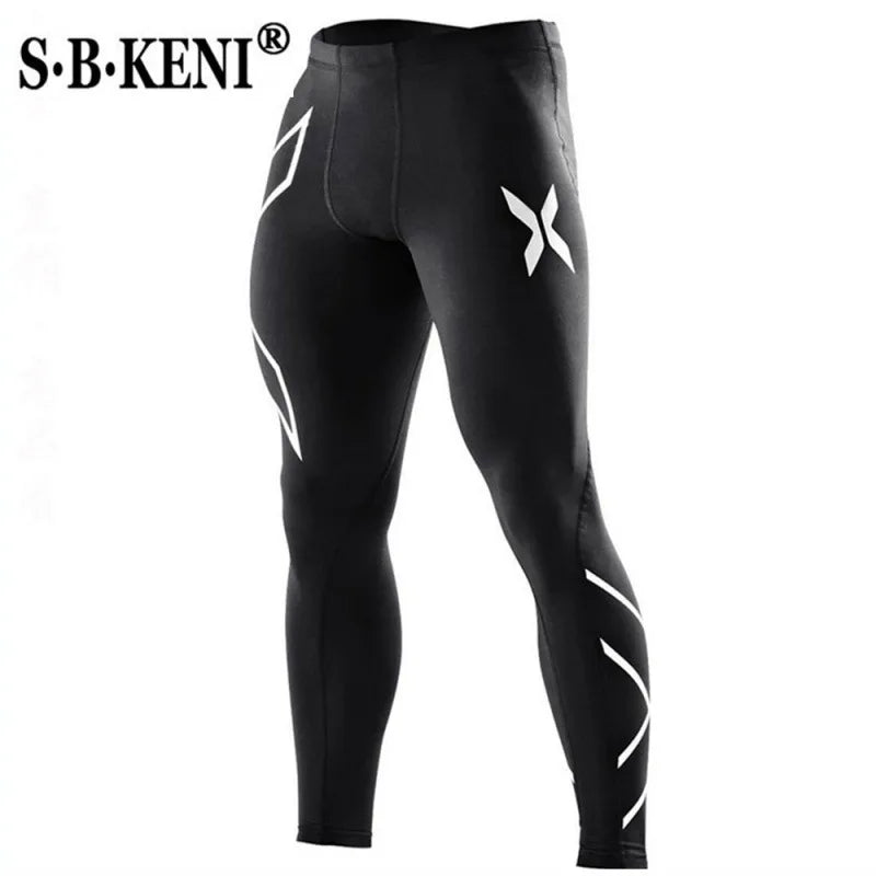 Men's Compression Running Leggings for Workout