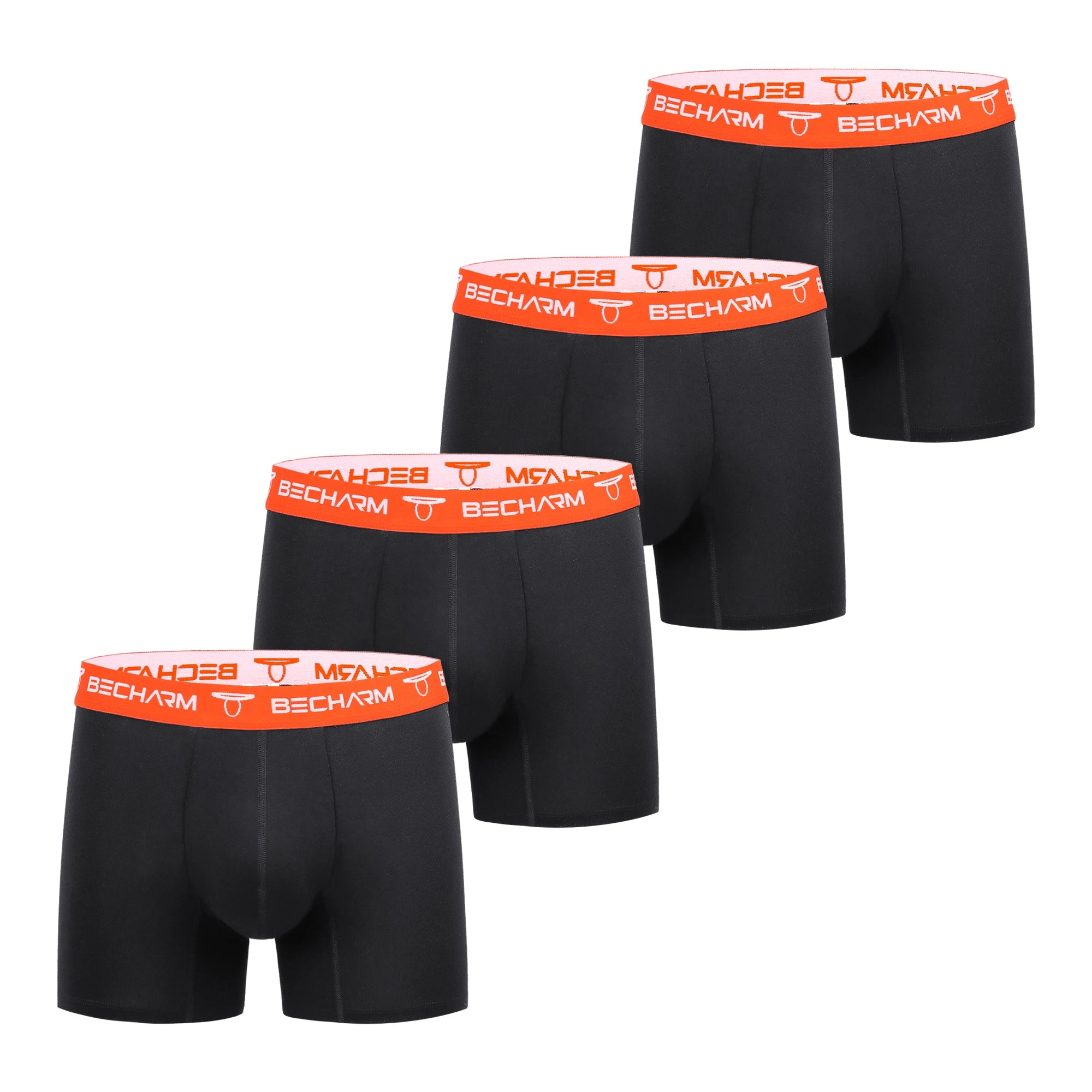 Men's 4-Pack Cotton Boxer Briefs