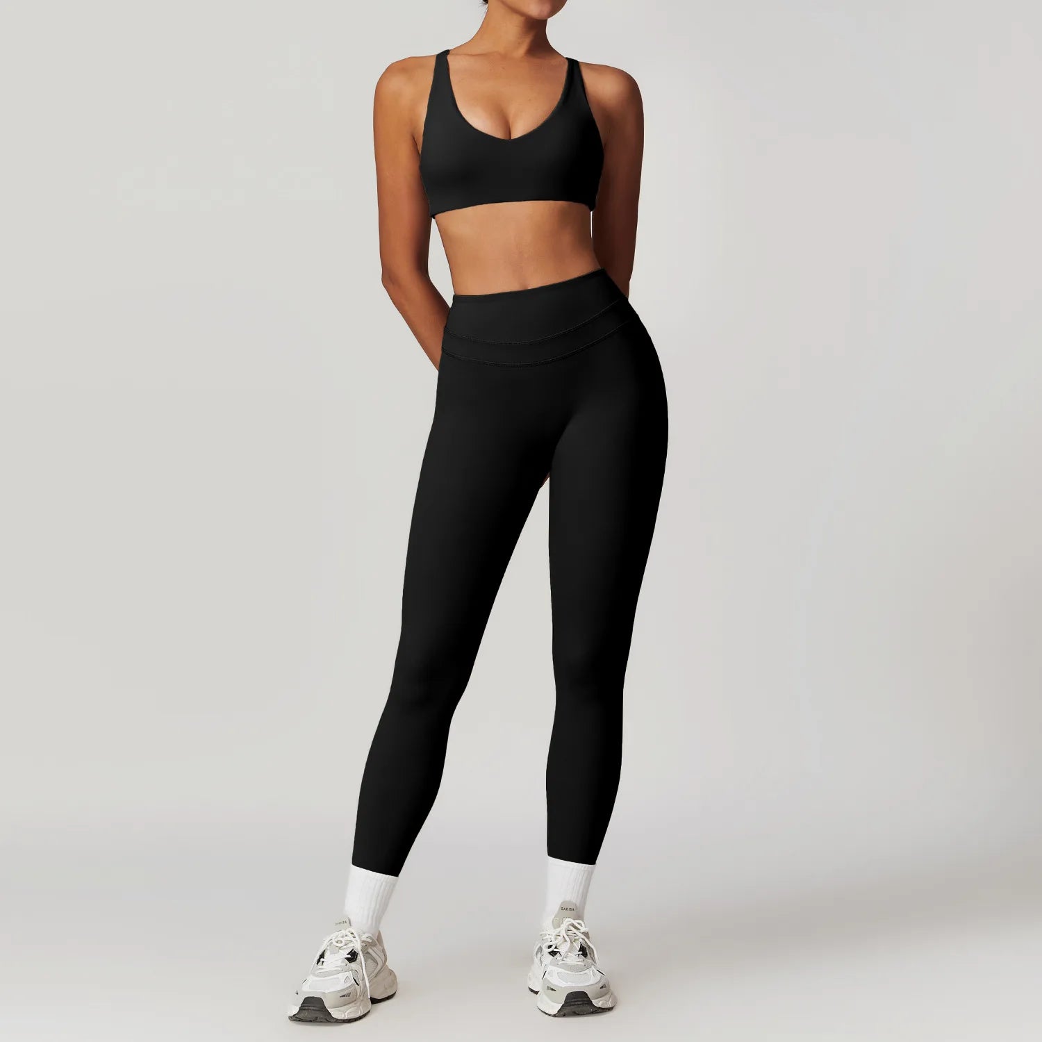 2-Piece Seamless Yoga and Fitness Set