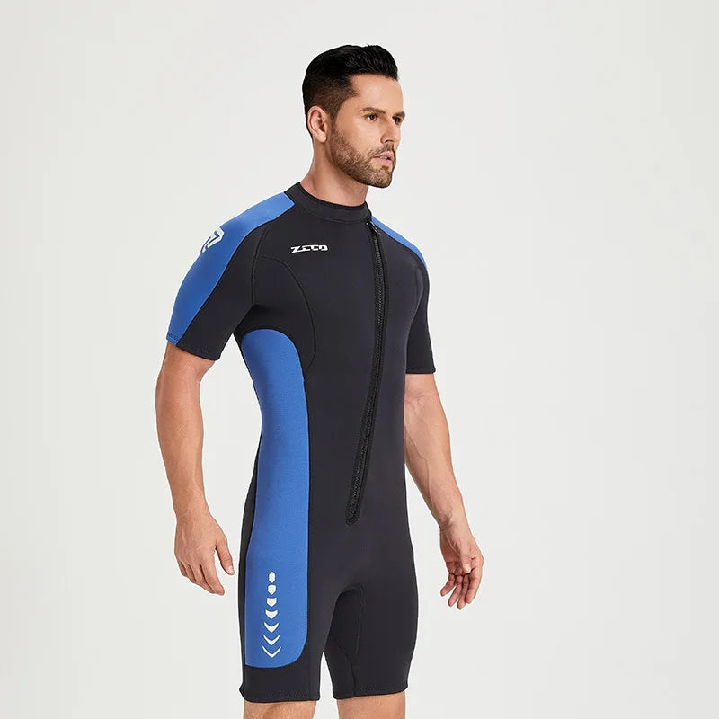 Unisex Short-Sleeve Diving Suit