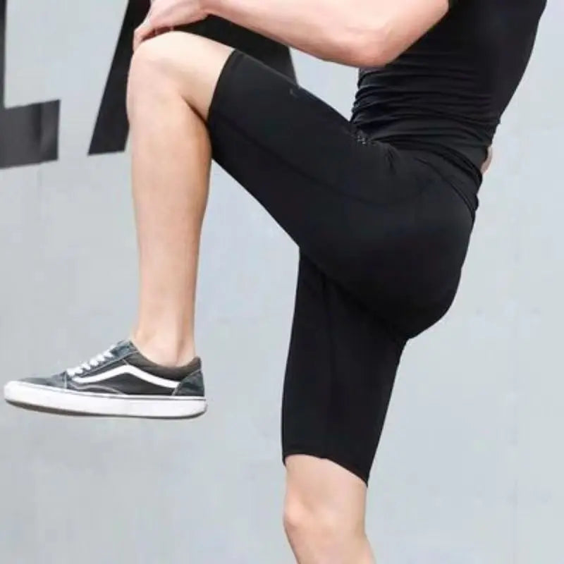 Compression Shorts for Men - Quick Dry Fitness & Running
