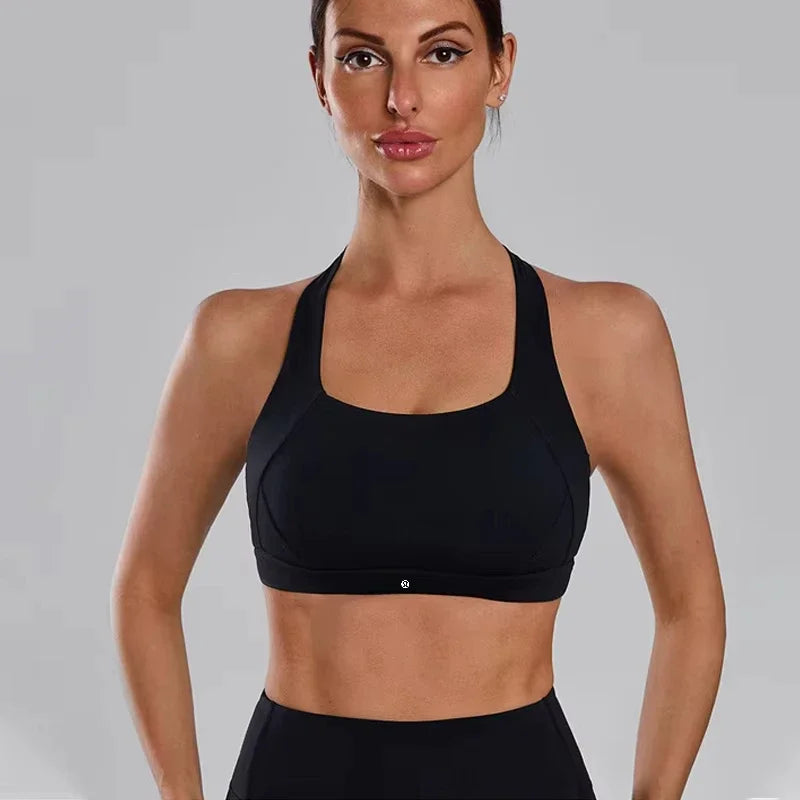 Shockproof Sports Yoga Vest – Padded Fitness Tank Top