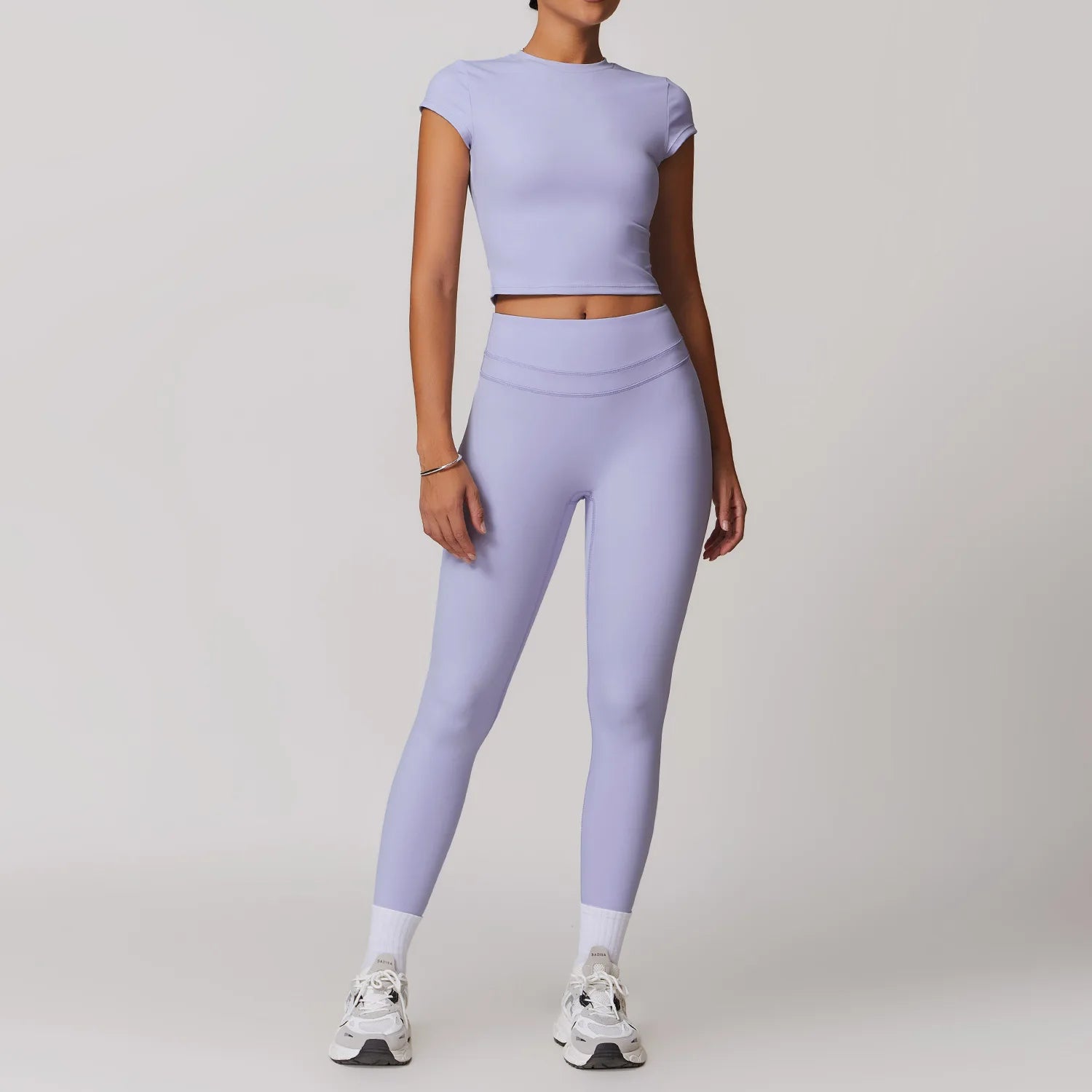 2-Piece Seamless Yoga and Fitness Set