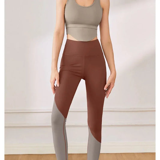 U-Shape Yoga Vest and Trousers Set