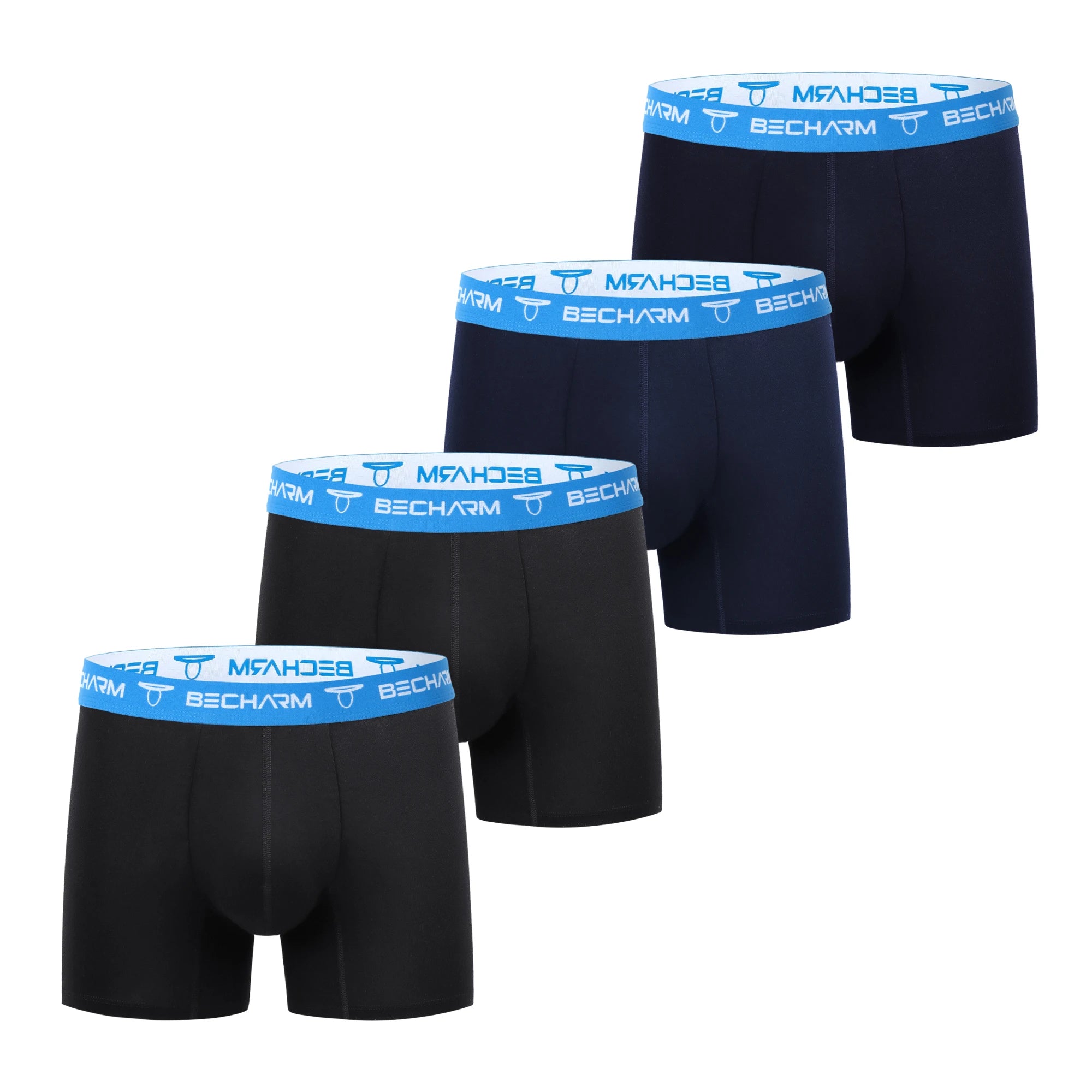Men's 4-Pack Cotton Boxer Briefs