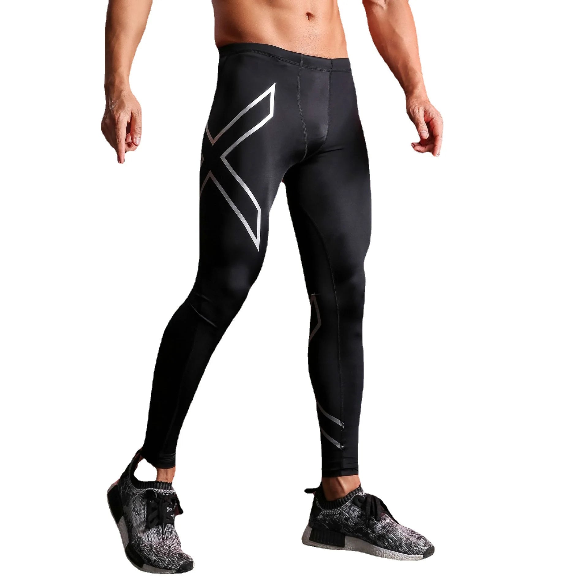 Men's Compression Running Leggings for Workout