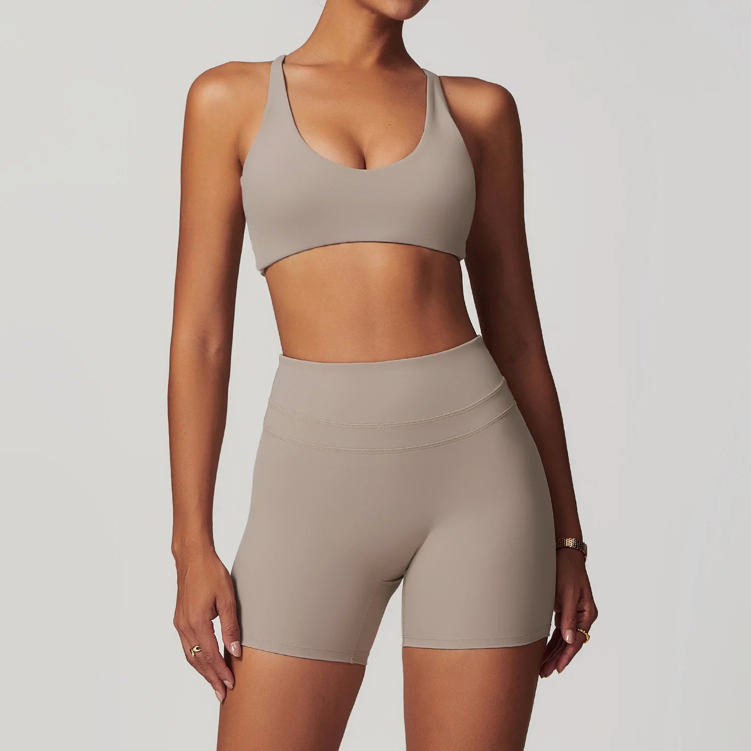 2-Piece Seamless Yoga and Fitness Set