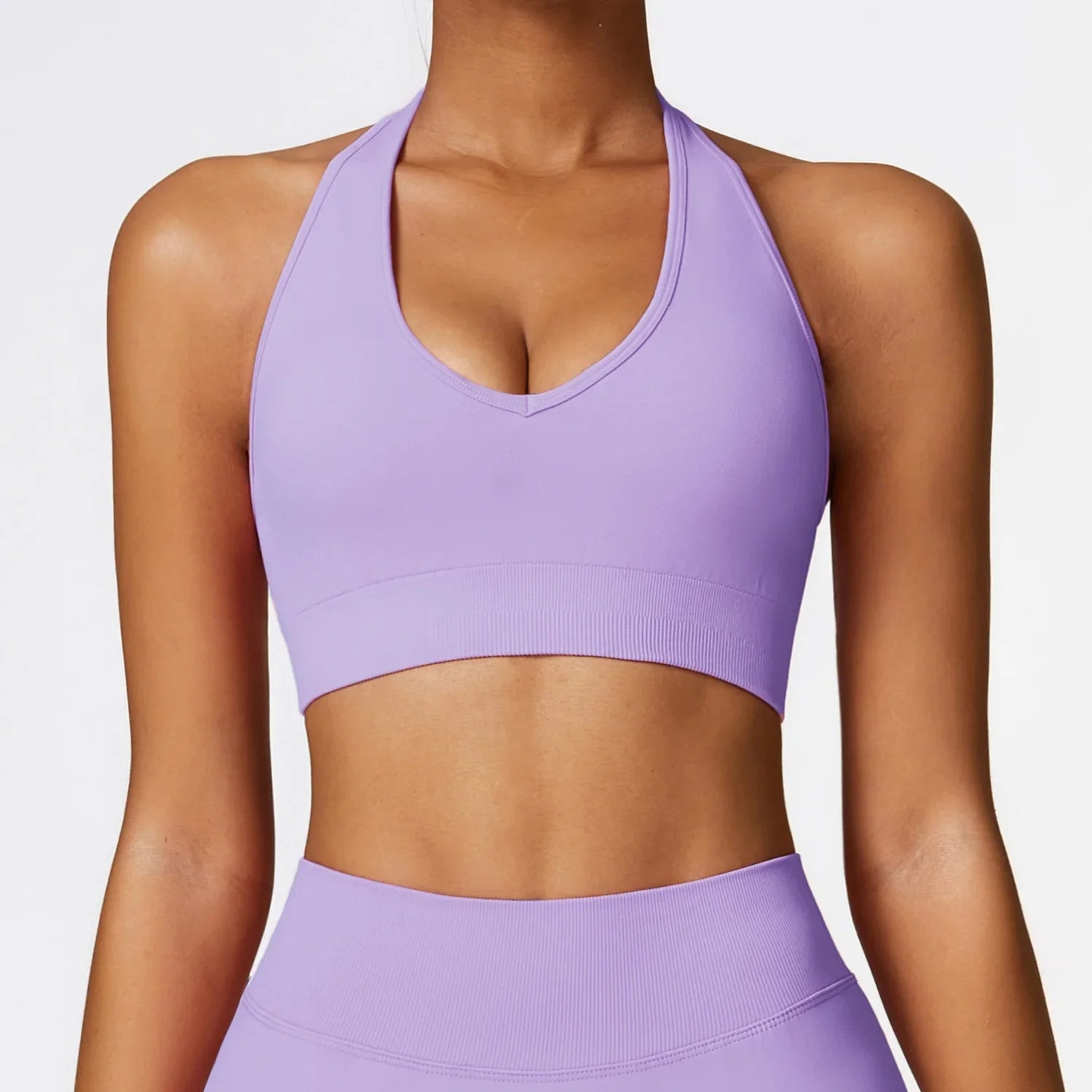 High Support Hanging Neck Sports Bra for Women