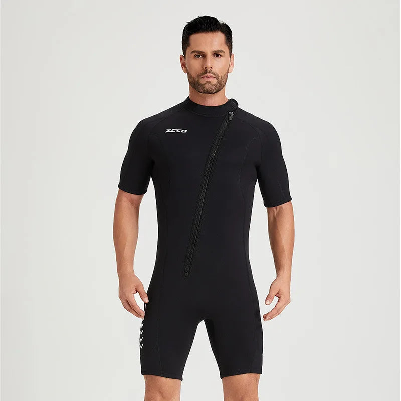Unisex Short-Sleeve Diving Suit