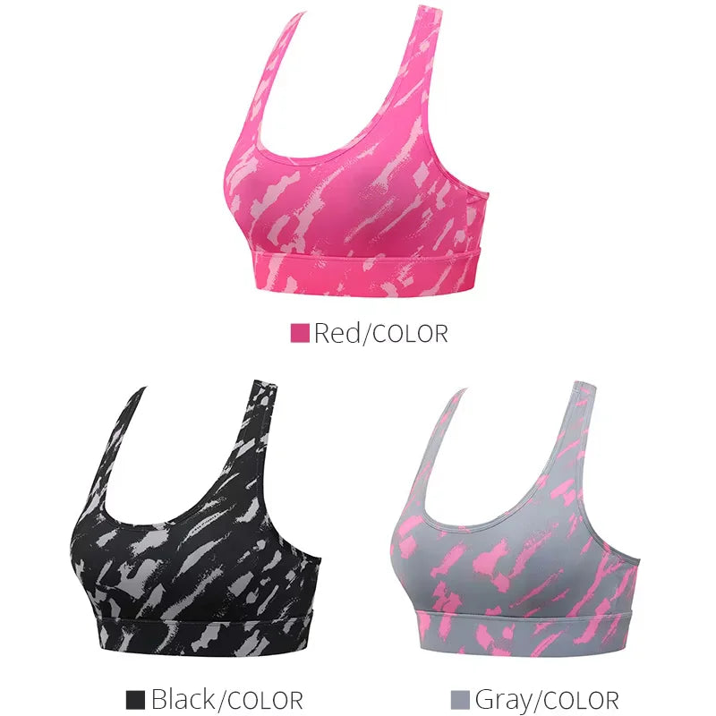 Breathable Padded Push Up Sports Bra