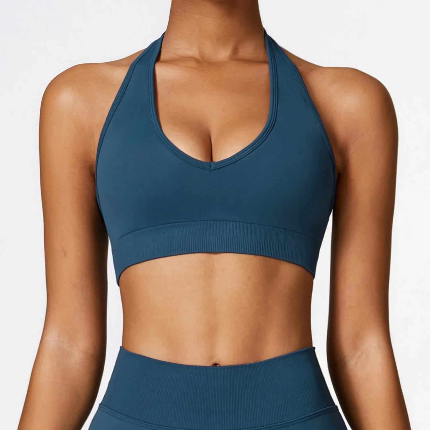 High Support Hanging Neck Sports Bra for Women