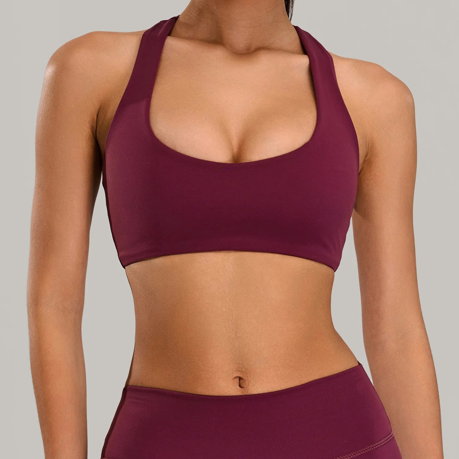 Women's Shockproof Sports Bra Tank Top - Gym & Yoga Vest