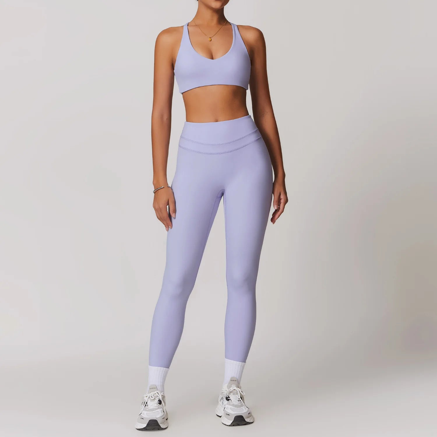 2-Piece Seamless Yoga and Fitness Set