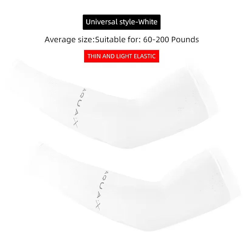 Ice Silk UV Protection Arm Sleeves for Men