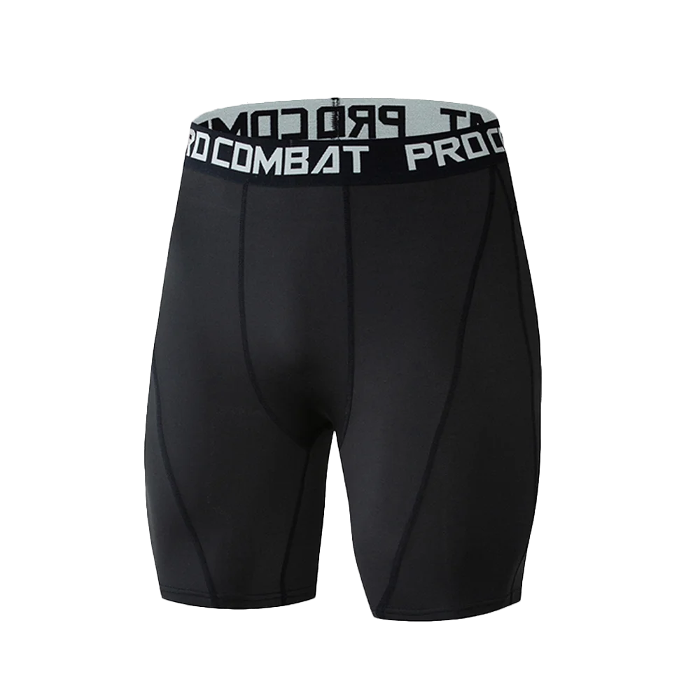 Men's Quick Dry Compression Running Shorts - Gym Fitness Leggings