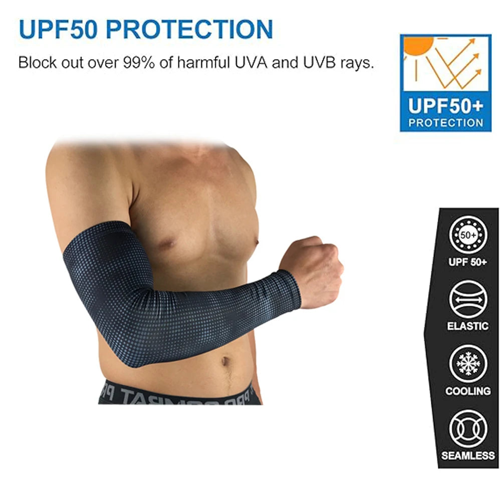 UV Protection Cooling Arm Sleeve for Sports