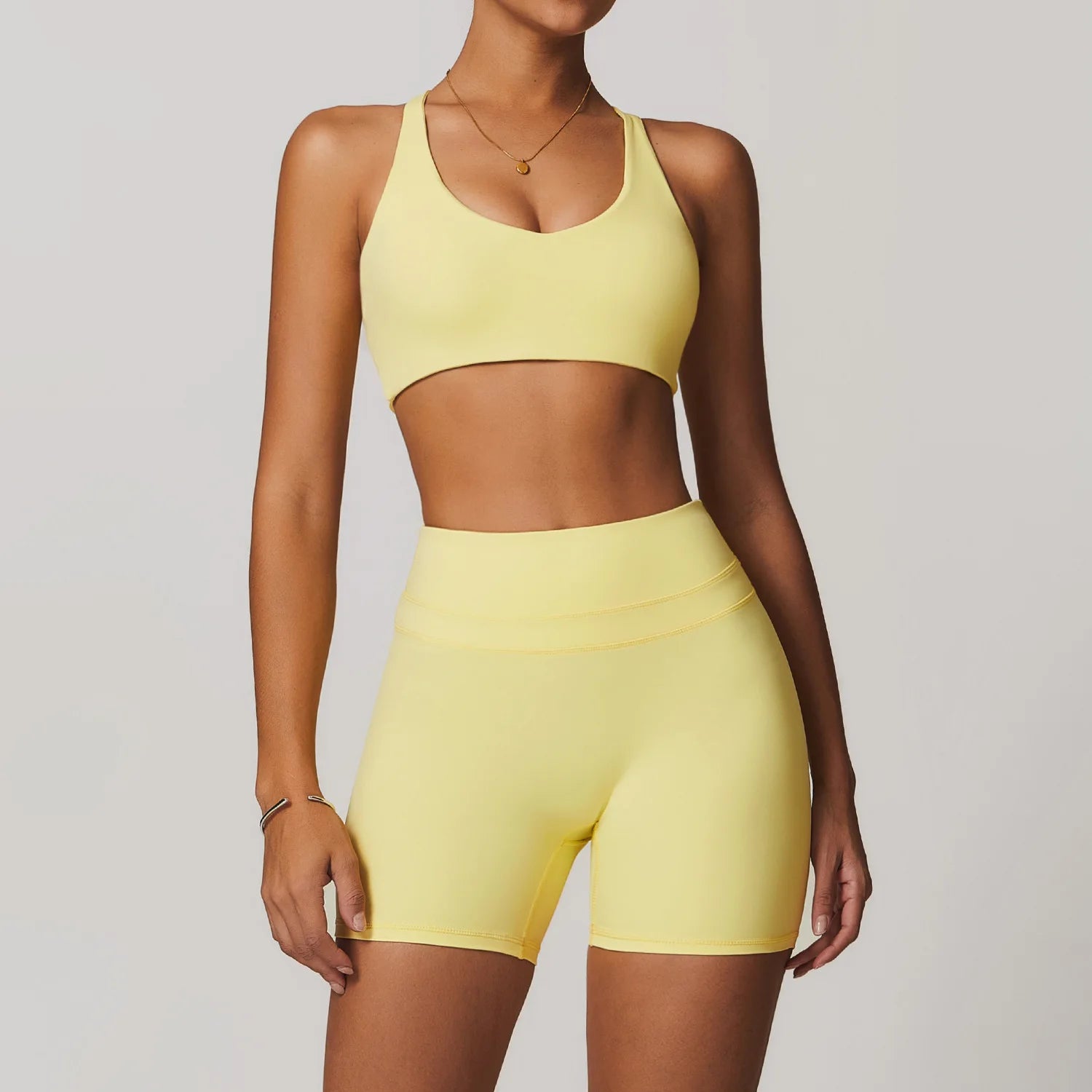 2-Piece Seamless Yoga and Fitness Set