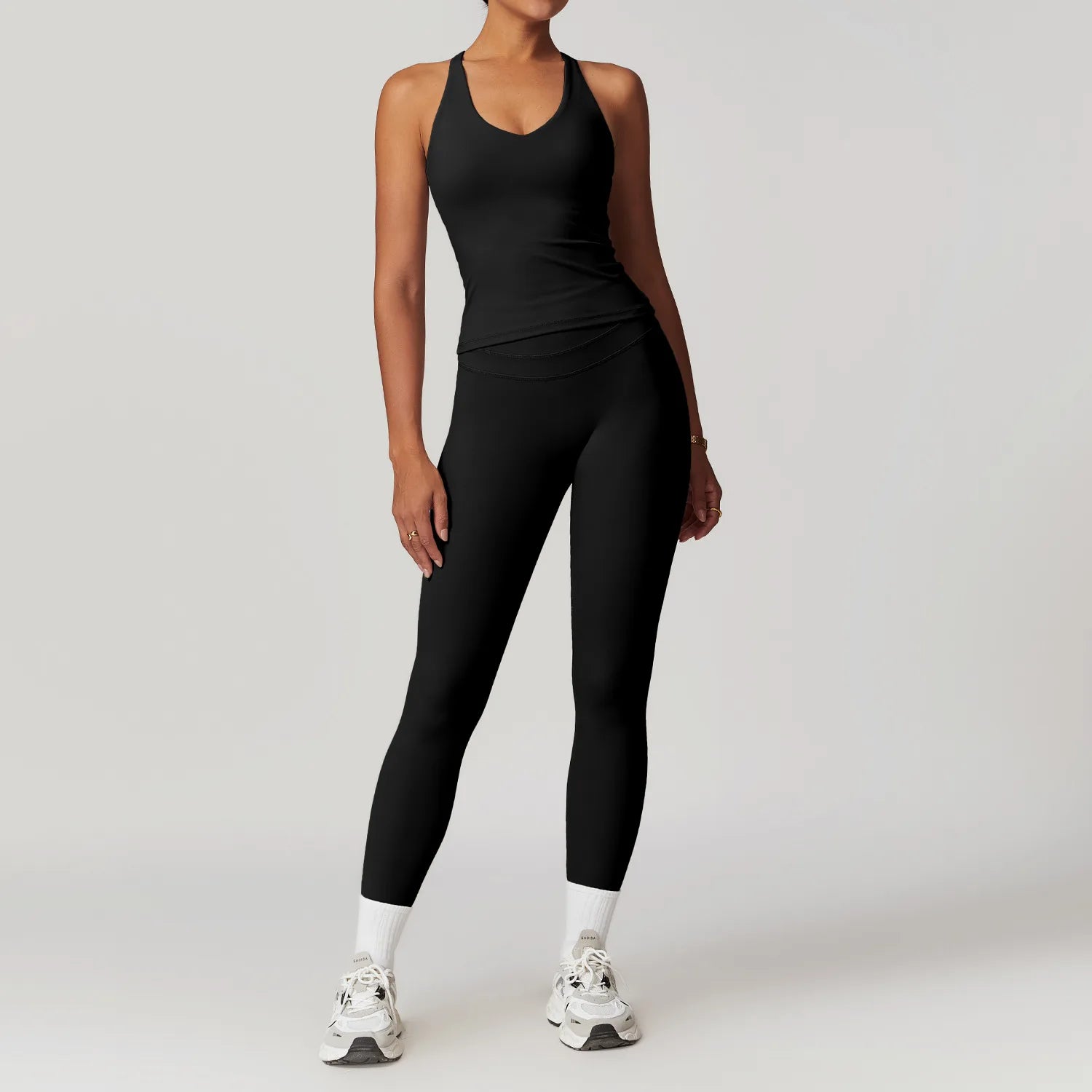 2-Piece Seamless Yoga and Fitness Set