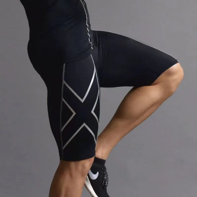 Compression Shorts for Men - Quick Dry Fitness & Running
