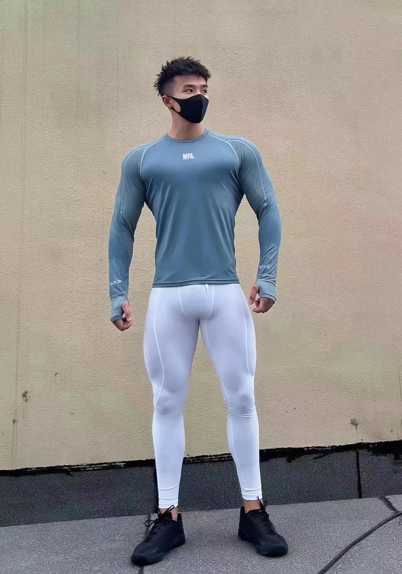 Men's Compression Fitness Wear - Ultra-Elastic Quick-Drying