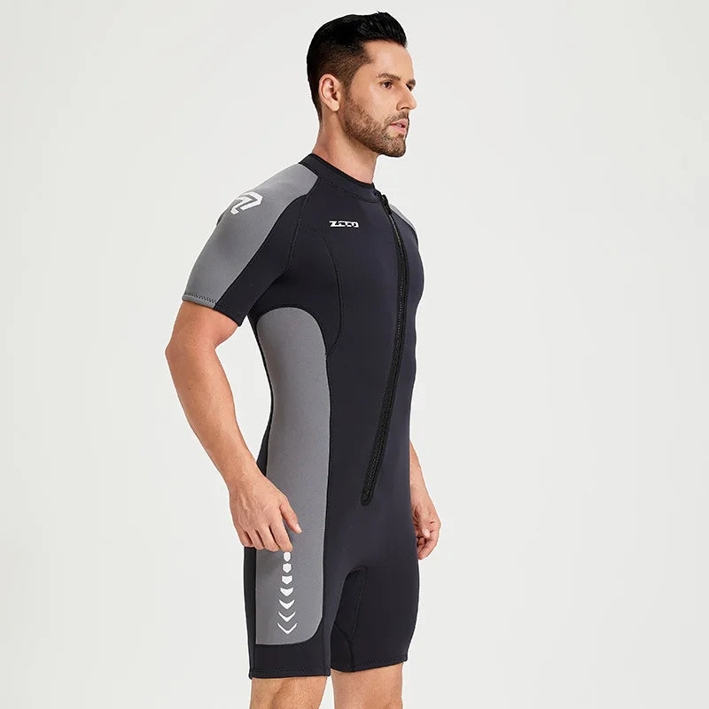 Unisex Short-Sleeve Diving Suit