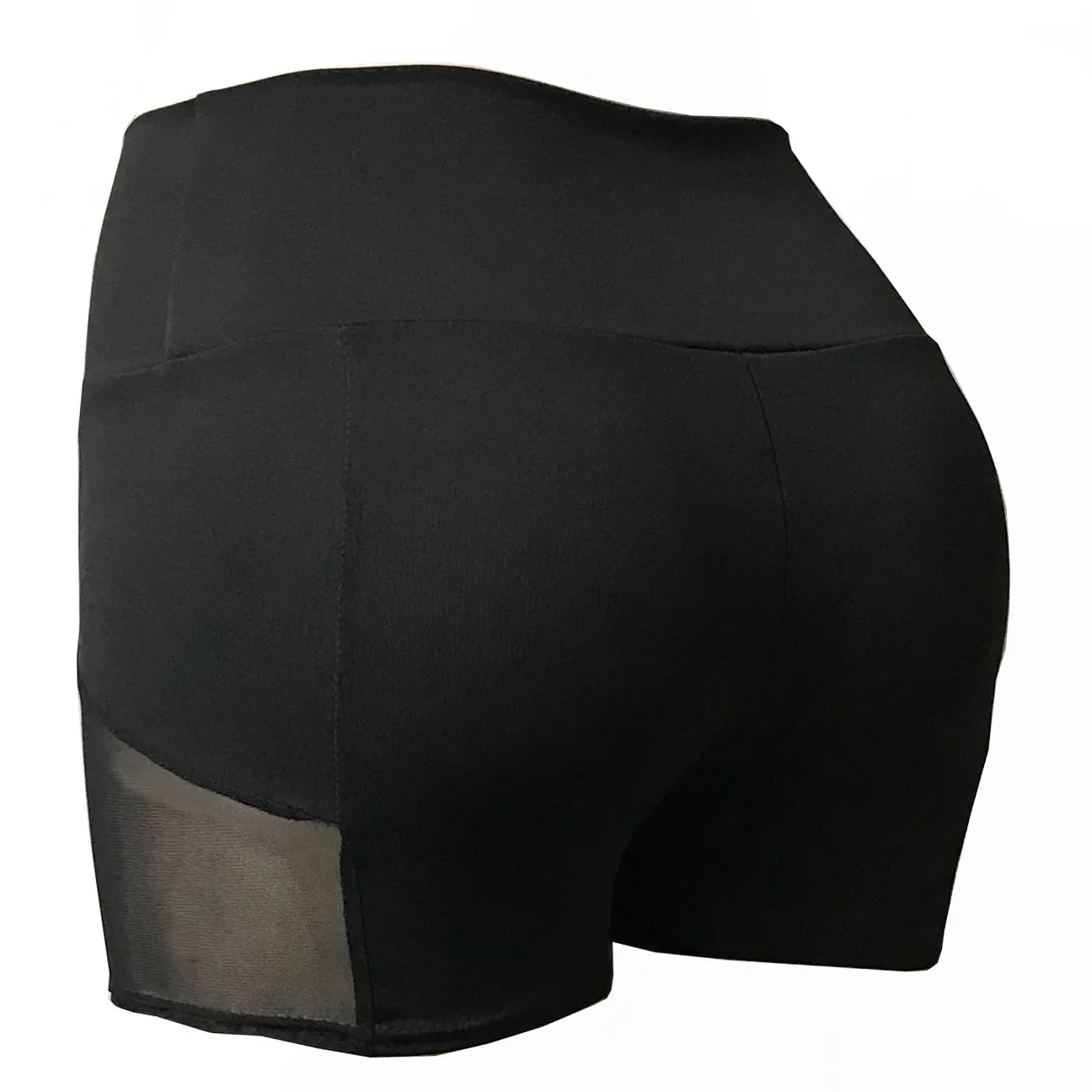 Wide Waist Mesh Spliced Running Shorts