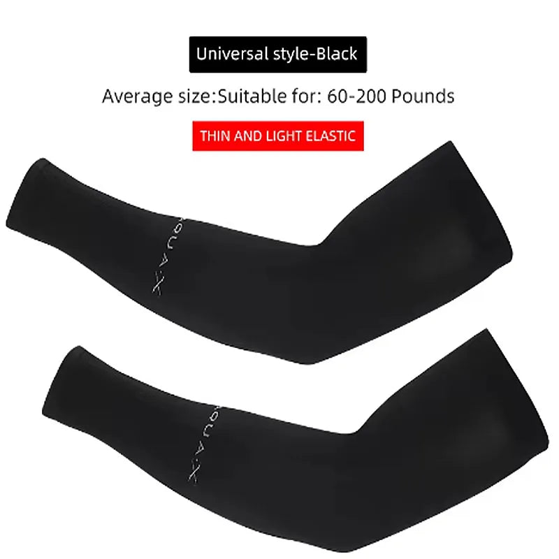 Ice Silk UV Protection Arm Sleeves for Men