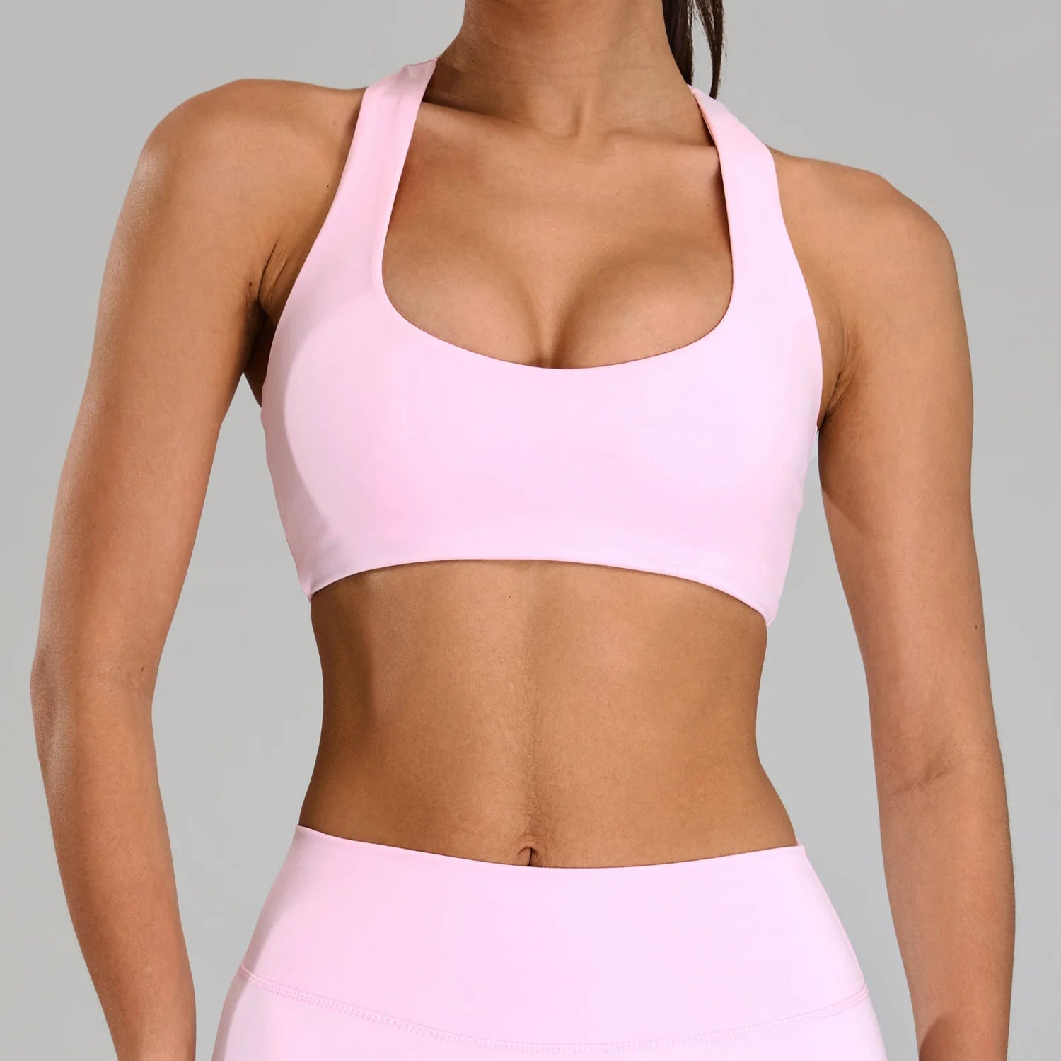 Women's Shockproof Sports Bra Tank Top - Gym & Yoga Vest