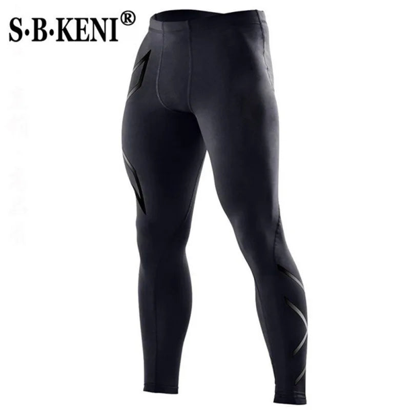 Men's Compression Running Leggings for Workout