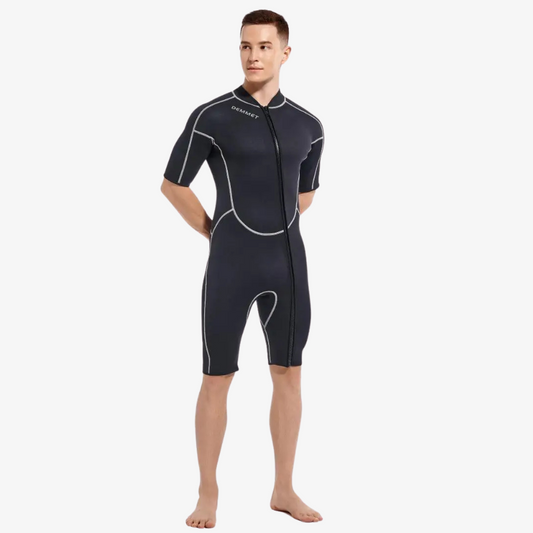 Neoprene Short-Sleeve Wetsuit for Men